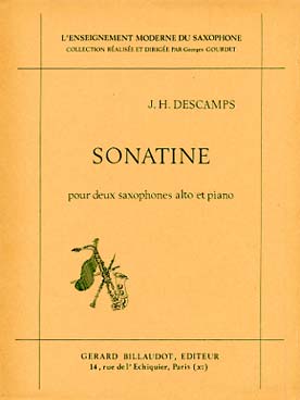 Illustration de Sonatine pour 2 saxophones mi b