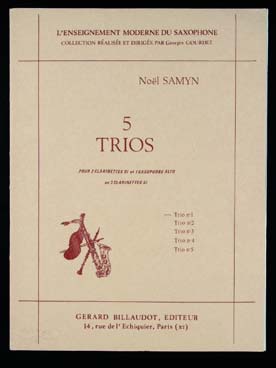 Illustration de Trio sax. alto et 2 clarinettes - N° 1