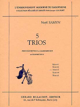 Illustration de Trio sax. alto et 2 clarinettes - N° 3