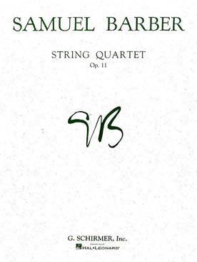 Illustration de Quatuor à cordes op. 11 (P)