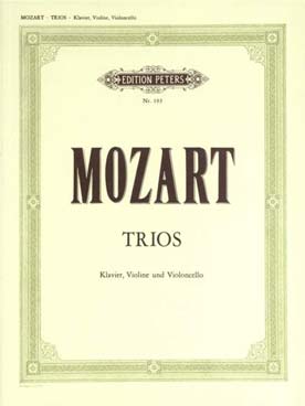 Illustration de Trios avec piano - éd. Peters