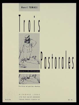 Illustration de 3 Pastorales pour 3 flûtes (C + P)