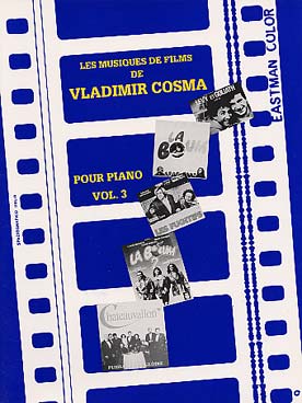 Illustration de Musiques de films pour piano seul - Vol. 3 : Chateauvallon, Les fugitifs..