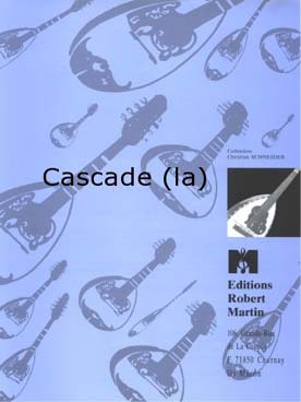Illustration dagosto la cascade (mandoline)