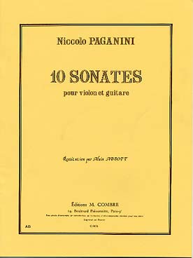 Illustration paganini 10 sonates