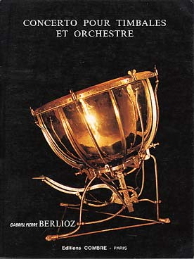 Illustration de Concerto pour timbales et orchestre, réd. piano