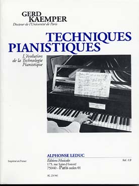 Illustration de Techniques pianistiques