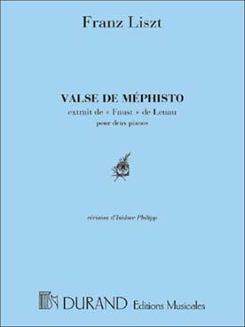 Illustration de Valse de Méphisto pour 2 pianos