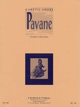 Illustration faure pavane op. 50 (tr. busser)