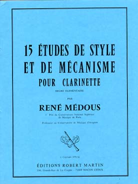 Illustration de 15 Études de style et de mécanisme