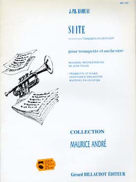 Illustration de Suite extraite des concerts en sextuor (arr. Thilde)