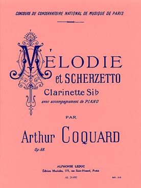 Illustration coquard melodie et scherzetto op. 68