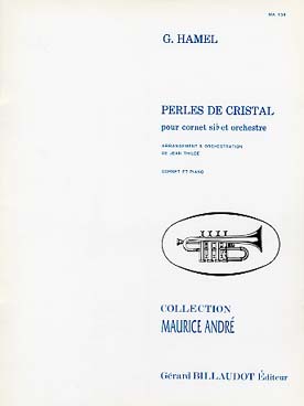 Illustration de Perles de Cristal pour cornet si b et réduction piano