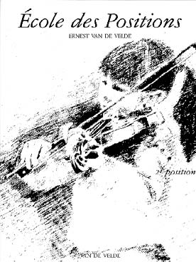 Illustration van de velde ecole 2eme position violon