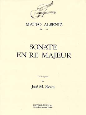 Illustration albeniz (m) sonate re maj (tr. sierra)