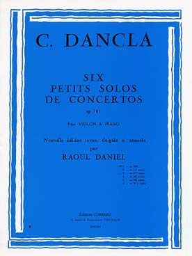 Illustration de 6 Petits solos de concertos op. 141 - N° 3 en ut M