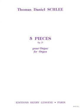 Illustration de 5 Pièces op. 29