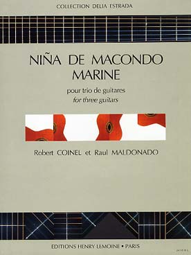 Illustration de Niña de macondo et Marine pour trio de guitares (C + P)