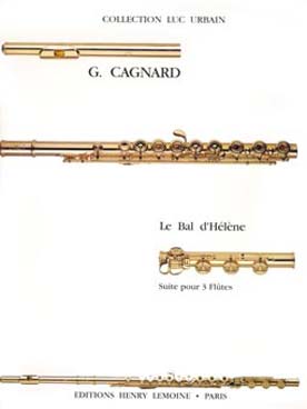 Illustration cagnard le bal d'helene pour 3 flutes