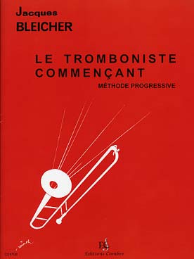 Illustration bleicher le tromboniste commencant
