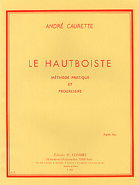 Illustration caurette  hautboiste, methode pratique