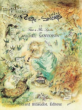 Illustration de QUATRE SAISONS à la flûte à bec soprano, petites pièces sél. par Sanvoisin - N° 4 : L'été