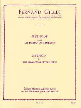 Illustration de Méthode pour le début du hautbois