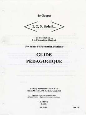 Illustration gougat 1 2 3 soleil guide pedagogique