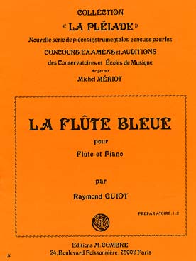Illustration de La flûte bleue