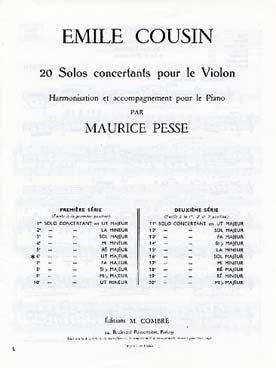 Illustration de Solo concertant N° 6