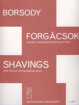 Illustration borsody shavings 9 pieces