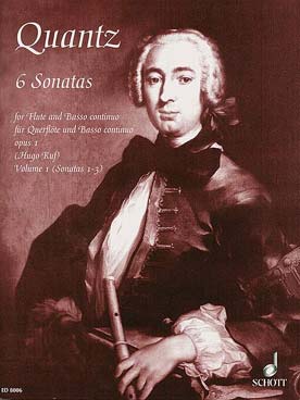 Illustration de 6 Sonates op. 1 (flûte & basse continue) - Vol. 1 : N° 1 à 3