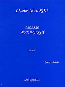 Illustration de Ave Maria sur le prélude N° 1 de JS Bach (Edition originale)