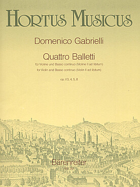 Illustration gabrielli quattro balletti
