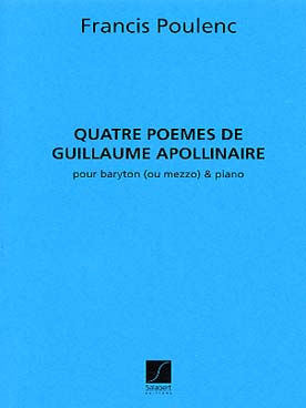 Illustration de 4 Poèmes de G. Apollinaire