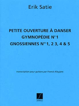 Illustration de Petite ouverture à danser - Gymnopédie 1 - Gnossiennes 1, 2, 3, 4, 5 (tr. Kleynjans)