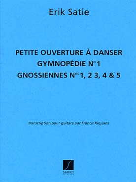 Illustration de Petite ouverture à danser - Gymnopédie 1 - Gnossiennes 1, 2, 3, 4, 5 (tr. Kleynjans)