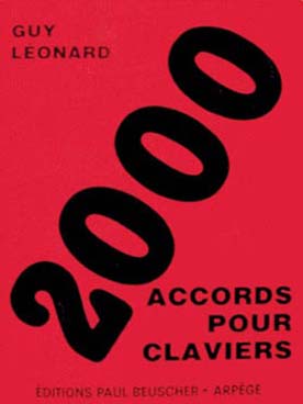 Illustration de 2000 Accords pour claviers
