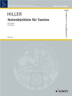 Illustration hiller notenbuchlein fur tamino 8 flutes