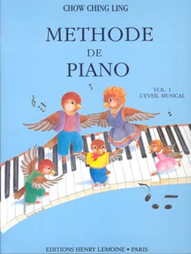 Illustration chow ching ling methode de piano vol. 1