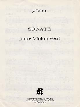 Illustration taira sonate