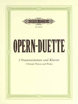 Illustration de Opern-duette (12)  2 frauenst.