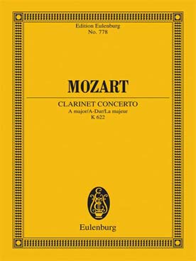 Illustration de Concerto pour clarinette K 622 en la M