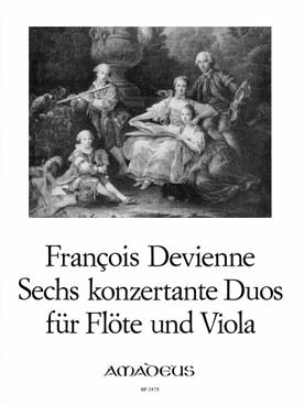 Illustration devienne 6 duos op. 5 (flute et alto)