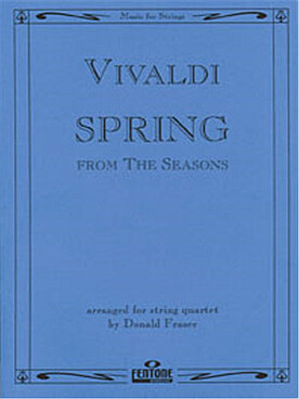 Illustration vivaldi les 4 saisons : le printemps