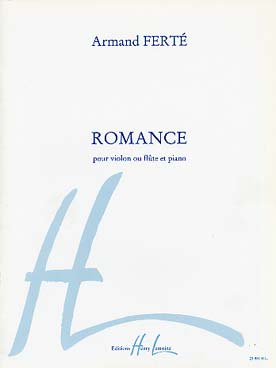 Illustration ferte romance pour violon/flute et piano