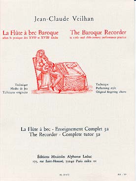 Illustration de La flûte à bec, enseignement complet - Vol. 3