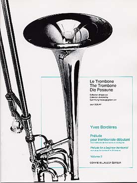 Illustration de Prélude pour tromboniste débutant, mini-méthode en 25 leçons - Vol. 2