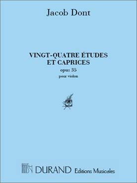 Illustration de Études et caprices op. 35