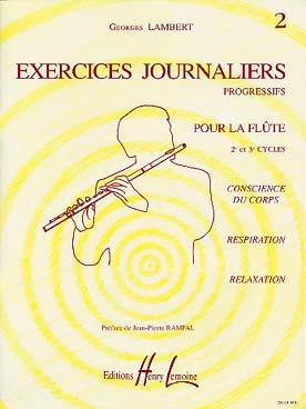 Illustration de Exercices journaliers progressifs : conscience du corps, respiration, relaxation - Vol. 2 : 2e et 3e cycles 